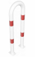 obloukov� z�brana ��rov� zinkovan�, 400x1150mm, na hmo�dinky 74 - www.idealmarket.cz