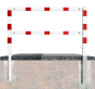 v�kyvn� z�vora na cesty s trojhrann�m uz�v�rem 1500mm 67 - pohled 2 - www.idealmarket.cz