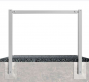 zabudovan� z�vora na cesty, se�roubovan�, 1500mm 71 - pohled 1 - www.idealmarket.cz