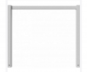 zabudovan� z�vora sva�en� jako r�m, 1500mm 87 - pohled 1 - www.idealmarket.cz