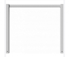 zabudovan� z�vora sva�en� jako r�m, 1500mm 87
