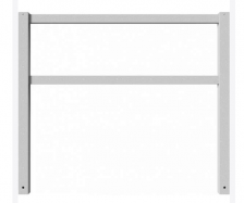 zabudovan� z�vora sva�en� jako r�m, 1500mm 93