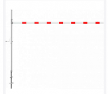 z�vora ,omezen� pr�jezdu, oto�n�, k zabetonov�n� 4500mm 124