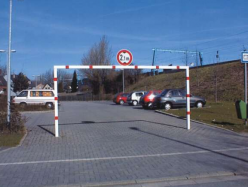 v��kov� z�vora - omezen� pr�jezdu, zabudovan� 4000mm 100