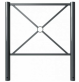 prvek m�stsk�ho plotu 1000x1200mm, k zabetonov�n�, ploch� hlava 7 - pohled 1 - www.idealmarket.cz