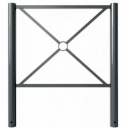 prvek m�stsk�ho plotu 1000x1200mm, k zabetonov�n� 7