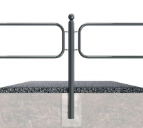 st�edov� sloupek z�bradl� pr�m�r 76mmx1300mm 20