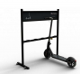 mobiln� stojan na sk�try s reklamn�m panelem 6 - pohled 2 - www.idealmarket.cz