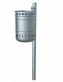 odpadkov� ko� kulat�, v�etn� sloupku 8 - pohled 2 - www.idealmarket.cz