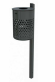 stojac� odpadkov� ko� s poklopem, barven�, objem 50l 15 - pohled 1 - www.idealmarket.cz
