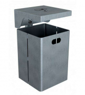 ko� �tvercov� se st��kou, bez barvy,  s popeln�kem 20