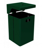 ko� �tvercov� se st��kou, barevn�,  s popeln�kem 22