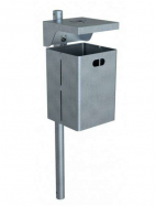 ko� �tvercov� se st��kou, bez barvy, s popeln�kem 21