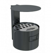 popeln�k kulat� se st��kou, bez sloupku, barven� 7