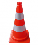 dopravn� ku�el v��ka 500mm reflexn� za denn�ho sv�tla