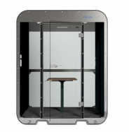 mobiln� kancel�� V-Office, pozink, s vybaven�m, bez barvy 1 - pohled 1 - www.idealmarket.cz