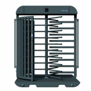 mobiln� turniket elektro mechanick�, barven�, V-Turnstile 4