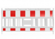 plastov� bari�ra EURO2, typ NOX, b�lo-�erven�, bez adapt�ru 1 - pohled 1 - www.idealmarket.cz