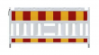 plastov� bari�ra EURO2, typ NOX Light, f�lie RA2/C �erveno-�lut�, bez adapt�ru 2 - pohled 1 - www.idealmarket.cz