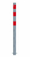z�brana pr. 76mm, �erven� reflexn� pruhy, k zabetonov�n� 6 - pohled 2 - www.idealmarket.cz