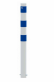 z�brana vjezdu, pr�m�r 102mm, b�lo-modr�, k zabetonov�n� 13 - pohled 2 - www.idealmarket.cz