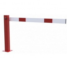 ru�n� z�vora, pevn� sloupek, 1500mmx950mm, b�lo-�erven� 1 