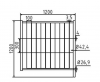 mobiln� plot ��rov� zinkovan� prvek br�na 1,2x1,2m 7 - pohled 3 - www.idealmarket.cz