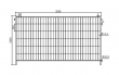 mobiln� plot ��rov� zinkovan� PP s h�ky, osami 3,5x2,0m 15 - pohled 2 - www.idealmarket.cz