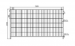 mobiln� plot ��rov� zinkovan� PS s h�ky, osami 3,5x2,0m 16 - pohled 2 - www.idealmarket.cz