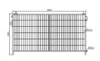 mobiln� plot ��rov� zinkovan� PM s h�ky, osami 3,5x2,0m 17 - pohled 2 - www.idealmarket.cz