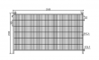 mobiln� plot ��rov� zinkovan� PR s h�ky, 3,5x2,0m 20 - pohled 2 - www.idealmarket.cz