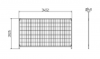 mobiln� plot galvanicky zinkovan� Standard S bez h�k� 3,5x2,0m 9 - pohled 2 - www.idealmarket.cz