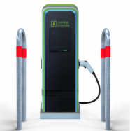 obloukov� z�brana, ochrana e-dob�jec�ch stanic 300x1400mm 1