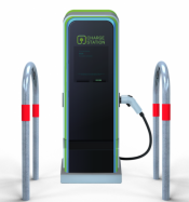 obloukov� z�brana, ochrana e-dob�jec�ch stanic 400x1200mm 7