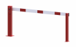 kompaktn� ru�n� z�vora, podp�rn� sloupek, 2000mm, cylindrick� z�mek, b�lo-�erven� 6 - pohled 1 - www.idealmarket.cz