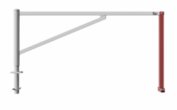 oto�n� z�vora, bez barvy, k zabetonov�n�, trojhran 2500mm 6