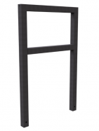 ocelov� op�ra trubka 60x60mm, r�m 750mm, nosn�k, barva 9