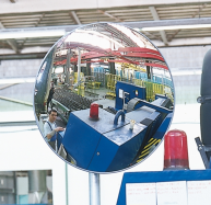 pozorovac� a kontroln� zrcadlo, akryl, pr�m�r 800mm 6