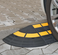 n�jezdov� rampa z gumy, koncov� d�l 360x360x150mm 6