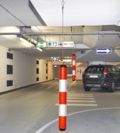 vodic� reflexn� v�lec LeitPin �erveno-b�l� 950x100mm 1