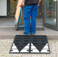 n�jezdov� rampa z kau�uku s reflexn�mi prvky 450x1000x80mm 7 - pohled 1 - www.idealmarket.cz