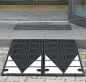 n�jezdov� rampa z kau�uku s reflexn�mi prvky 450x1000x80mm 7 - pohled 3 - www.idealmarket.cz